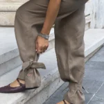 Linen elegance beige set - Image 2