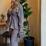 Linen Shirt & Trouser - Image 4