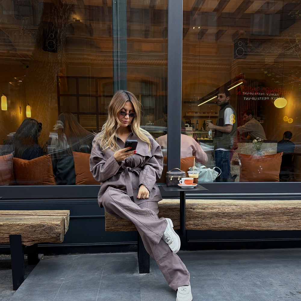 Frame 8 Linen Shirt & Trouser - Image 1