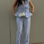 Blue Skyline Linen Set - Image 3